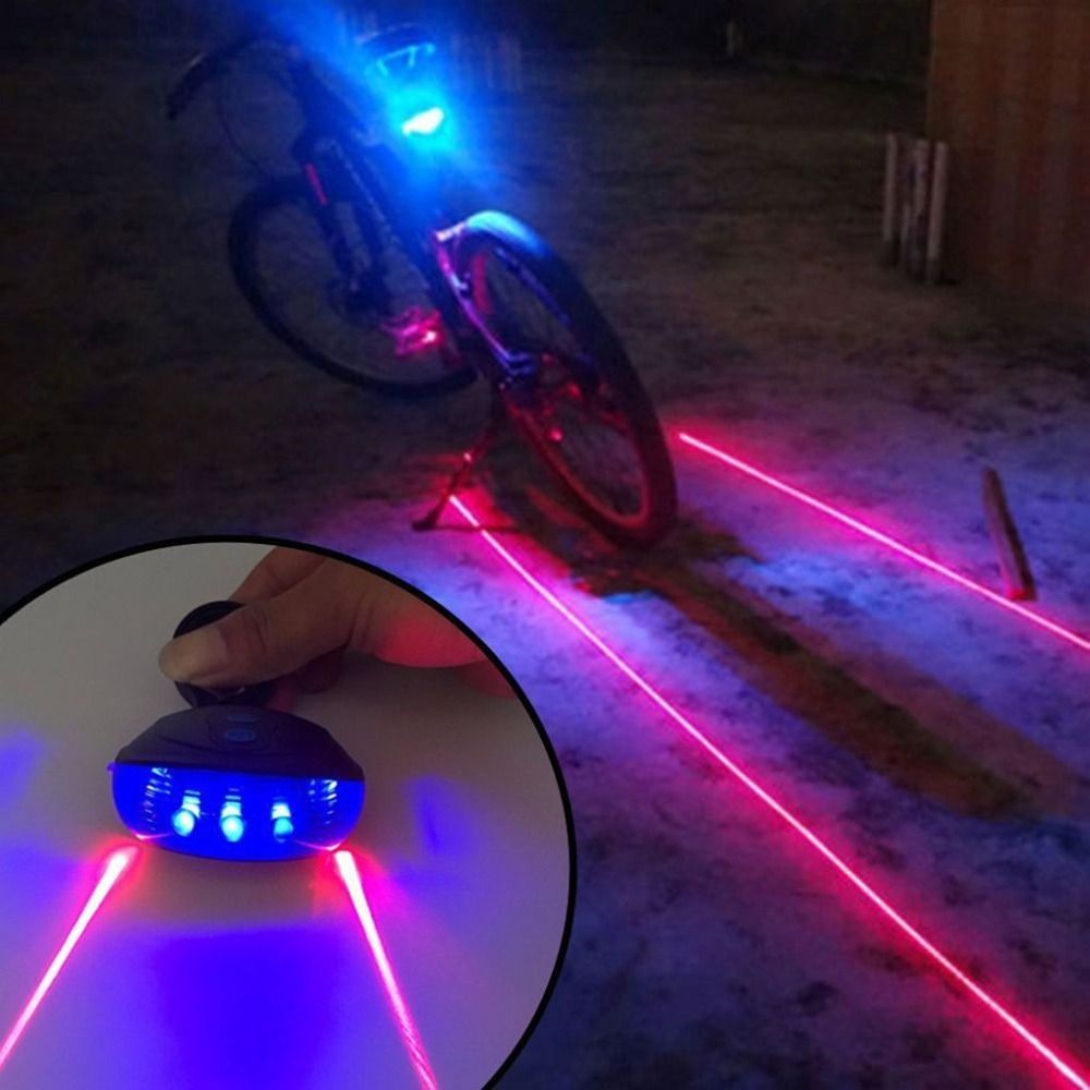 JOEONE 5 đèn LED Không thấm nước Đèn chiếu sáng LED Phụ Kiện Xe Đạp xe đạp Đèn hậu Đèn đuôi xe đạp Đèn Xe Đạp Đèn cảnh báo an toàn