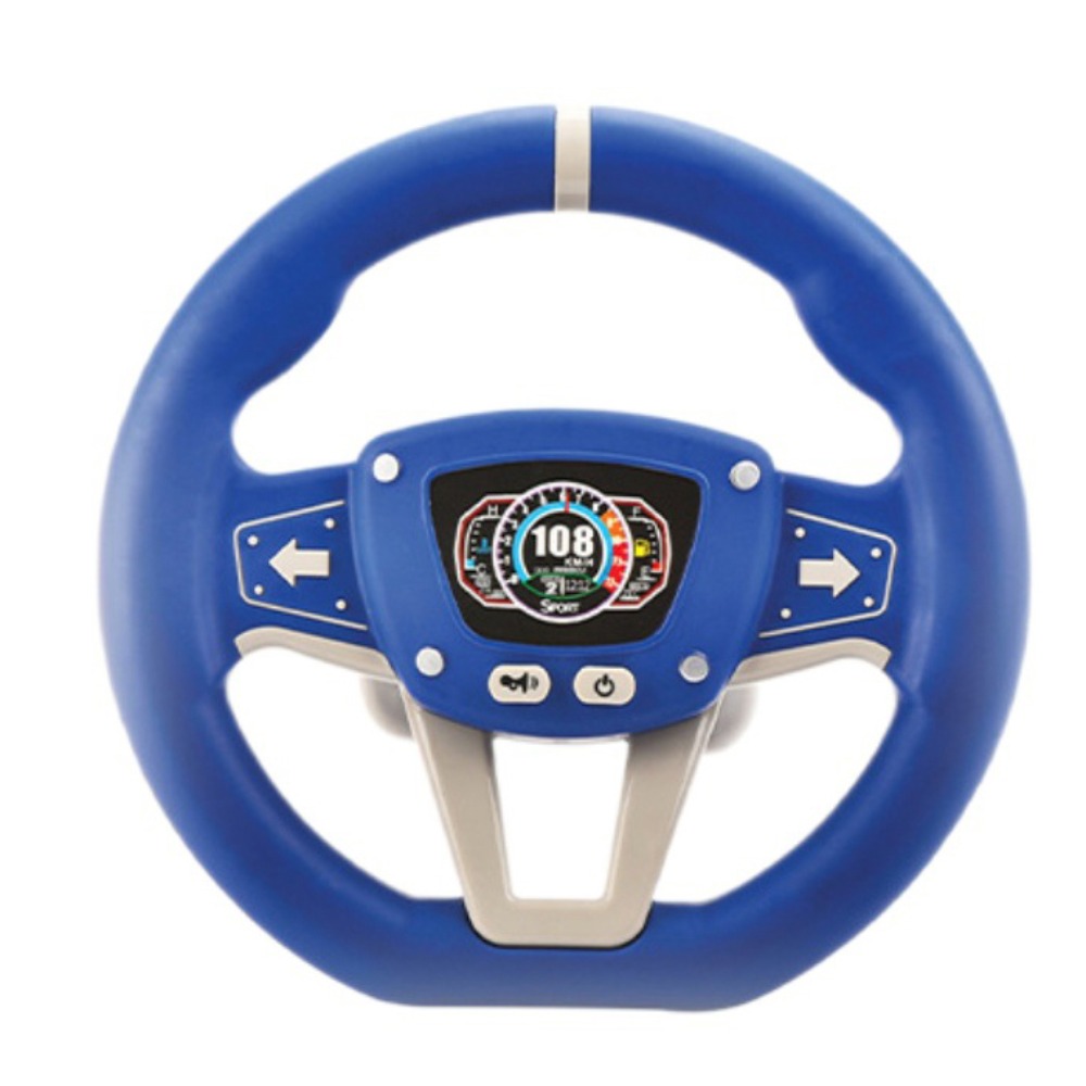 EODKUS Xoay 360 ° Vô Lăng phi công Montessori Đa chức năng Đồ chơi mô phỏng lái xe ô tô Đồ chơi xe hơi lái xe Tương tác Đồ chơi vô lăng mô phỏng Đồ chơi trẻ em - 3