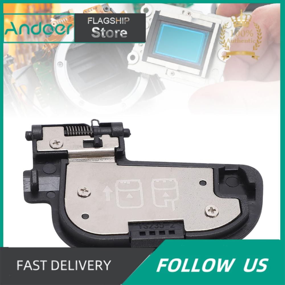 Andoer Pin Cửa Nắp Thay Thế Cho R Camera ABS Kim Loại Pin Nắp Cửa Nắp Sửa Chữa Một Phần