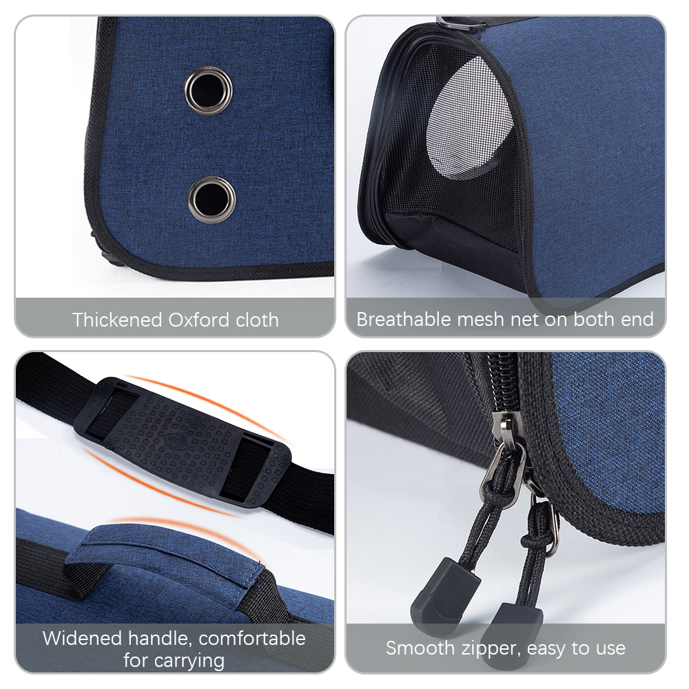 Hãng hàng không được phê duyệt Túi vận chuyển mèo Thú cưng thoải mái túi mang đi du lịch Túi Đeo Vai