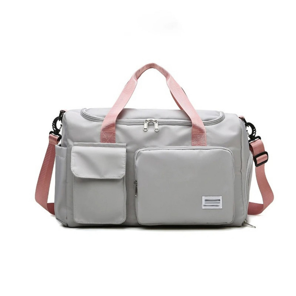 LAZANA Large Capacity Maternity Bag Mommy bag Luggage Travel Bag Sports Bags Fitness Yoga Gym Bag #L1319