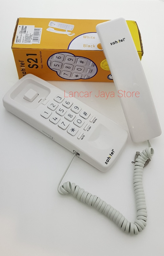 TELEPON GANTUNG RUMAH/GAGANG TELEPON/TELEPON SAHITEL S-21 - WHITE Harga  226,000 Ringgit*Penghantaran Percuma