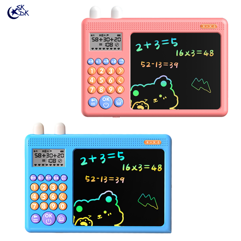 SKDK LCD Writing Tablet For Kids Reusable Oral Calculation Handwriting