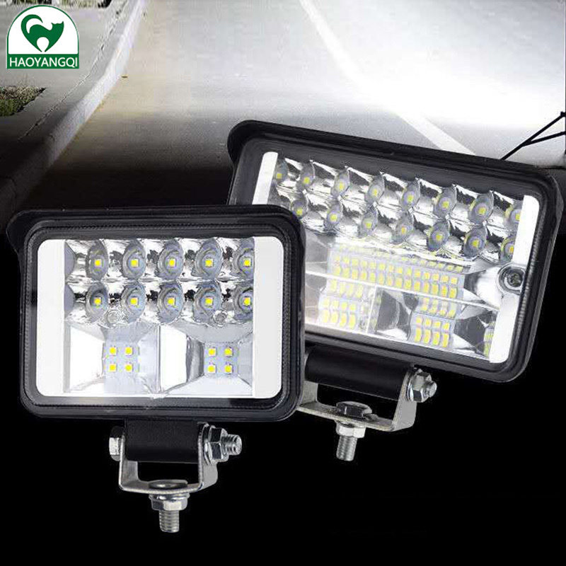 Đèn xe ô tô LED ánh sáng mạnh siêu sáng xa và chùm sáng thấp 12V-80V xe điện máy kéo đèn pha ánh sáng mạnh siêu sáng bốn bánh đèn pha xe hơi