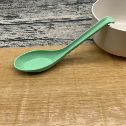 Wheat Straw Spoon Small Spoon Household Baby Spoon Soup Spoon Long Handle Spoon Kids Children Feeding Spoon 小麦勺子 小麦汤匙