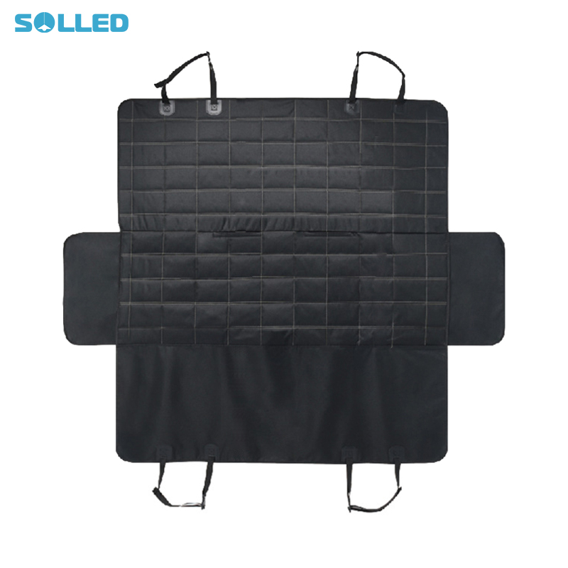 Dog Car Seat Cover For Back Seat, Backseat Dog Hammock With Additional Padding, Adjustable Strap, Zipper, Machine Washable, Waterproof Dog Seat Cover ราคา 677 บาท*ส่งฟรี
