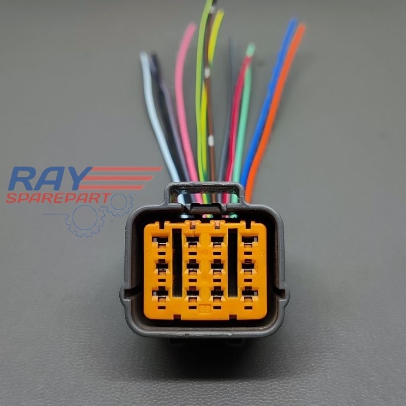 SOKET SOCKET BODY VALVE MATIC 12 PIN AVANZA XENIA RUSH TERIOS LUXIO GRANDMAX AGYA AYLA ORIGINAL Giá 80,000 Đồng*Miễn phí vận chuyển