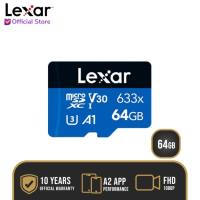 Lexar Microsd 64GB 100MB/s High Performance 633x MicroSDHC UHS-I A1