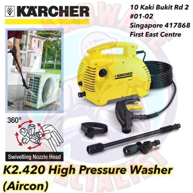 Karcher K2.420 High Pressure Washer (For Aircon Cleaning)