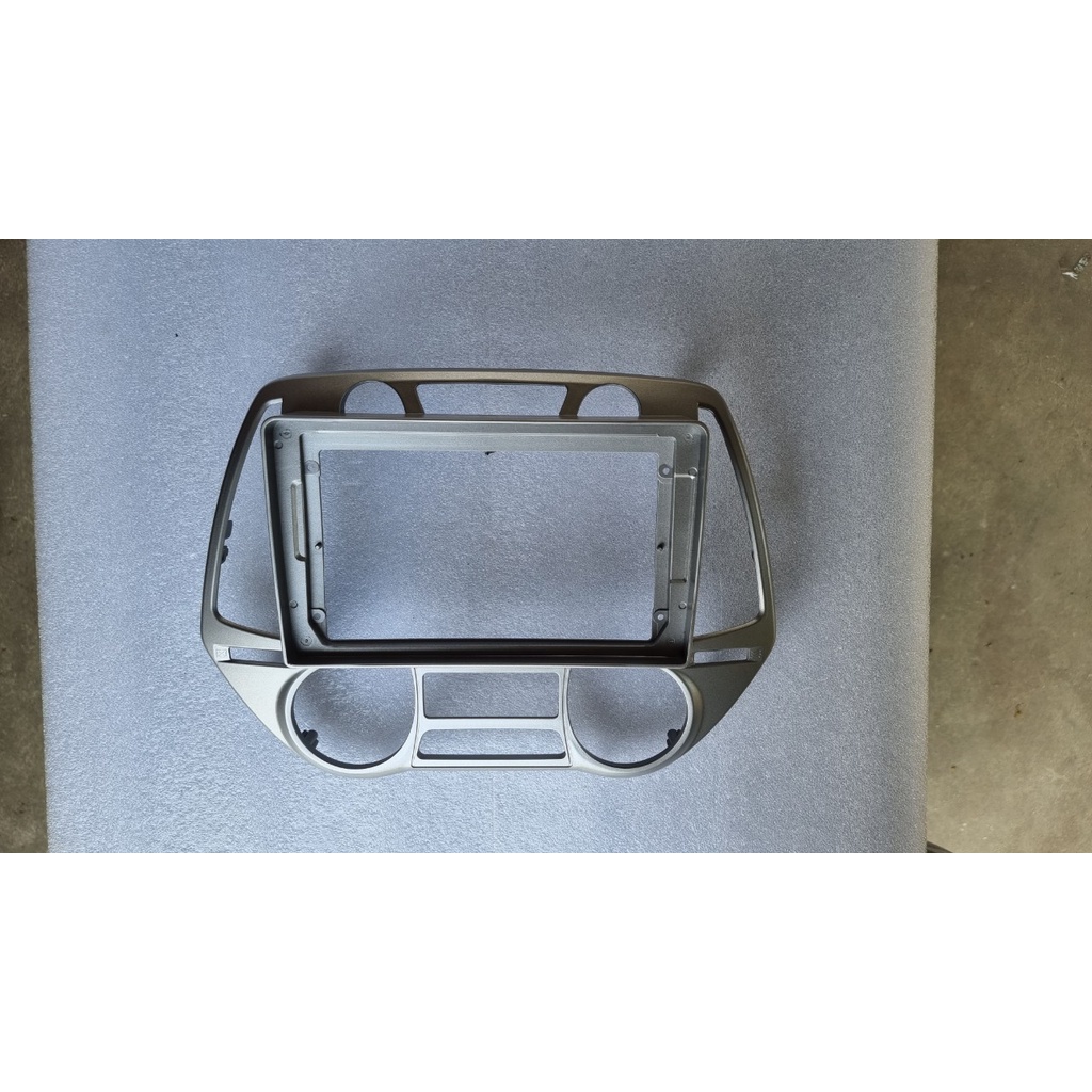 Mặt dưỡng i20 2007 - 2013, mẫu mắt ếch điều hòa tự động, 9 inch kèm jack nguồn zin !