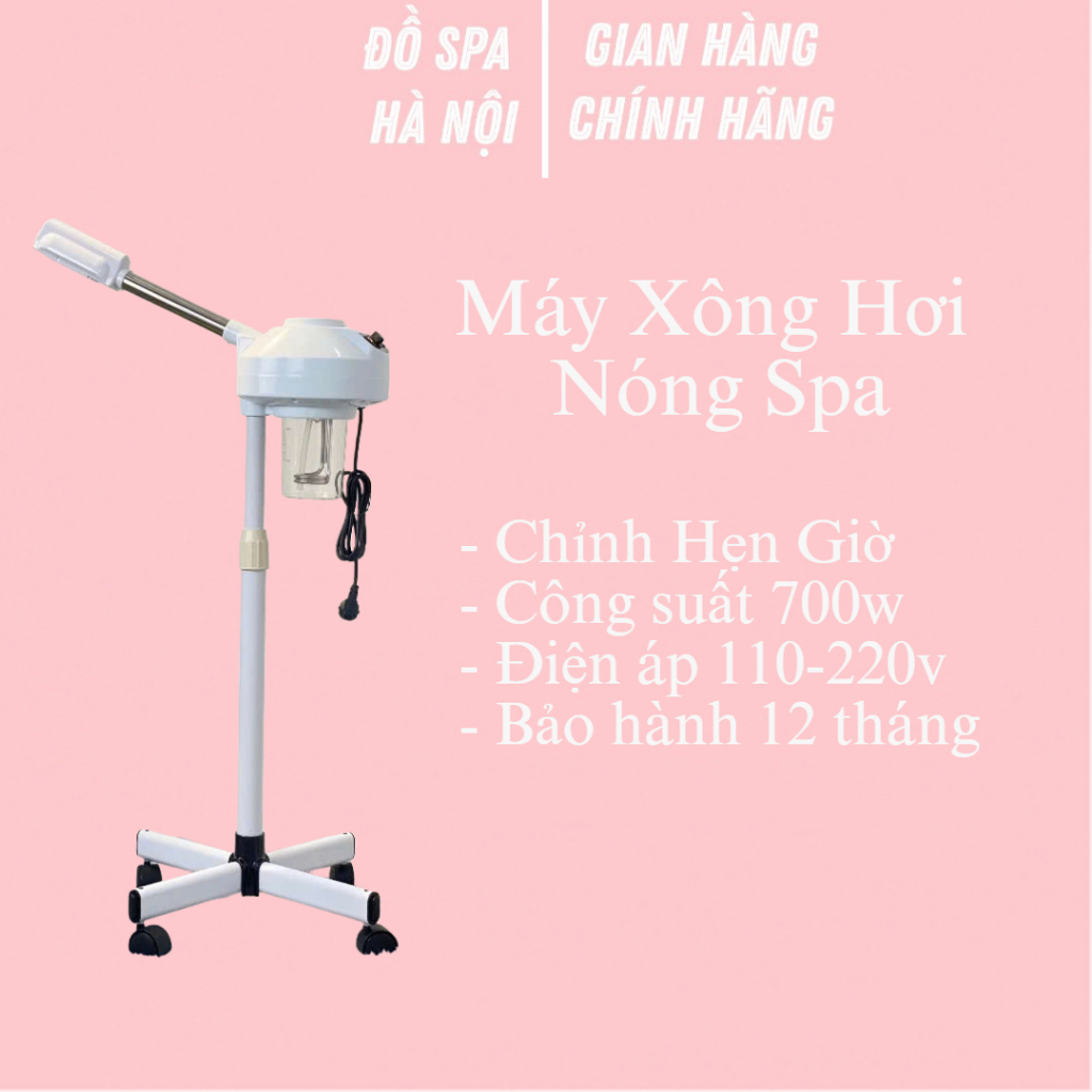 Xông Hơi 1 Cần Nóng Dùng Trong Spa TMV Thế Hệ Mới 2025 Có Núm Hẹn Giờ Tiện Lợi, Xông Siêu Bền