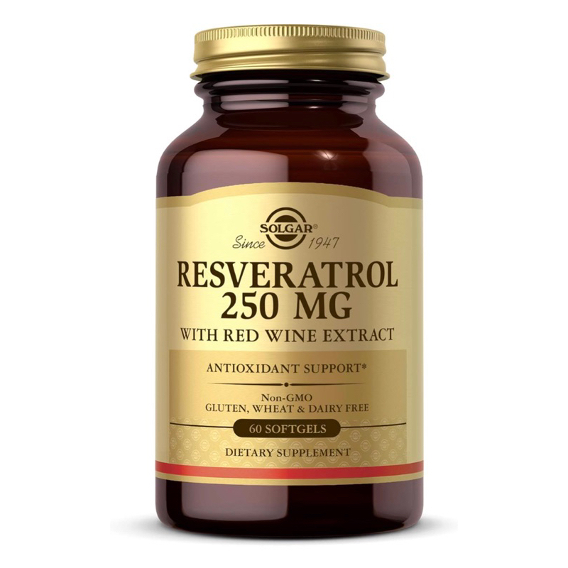 Viên chống lão hoá, chống oxy hoá cao cấp Solgar Resveratrol with Red Wine Extract 250 mg 60v USA - SẢN PHẨM CHẤT LƯỢNG CAO, ĐƯỢC YÊU THÍCH SĂN ĐÓN TRÊN THỊ TRƯỜNG HIỆN NAY, HÀNG ĐẢM BẢO DÙNG SIÊU THÍCH MỜI KHÁCH YÊU TRẢI NGHIỆM