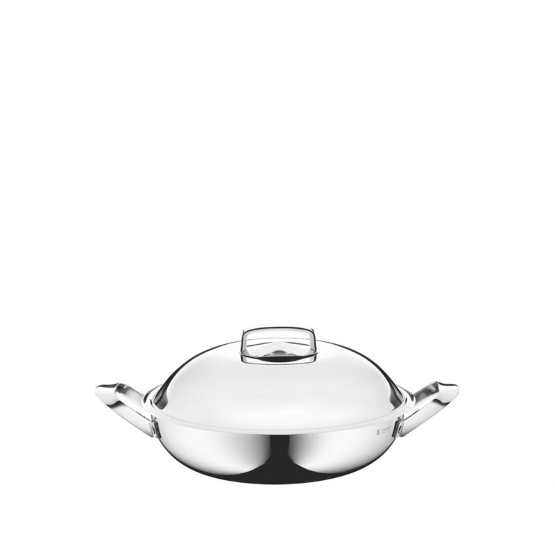 WMF 32cm Wok with Lid and 2 Side Handles 0795036040 Singapore