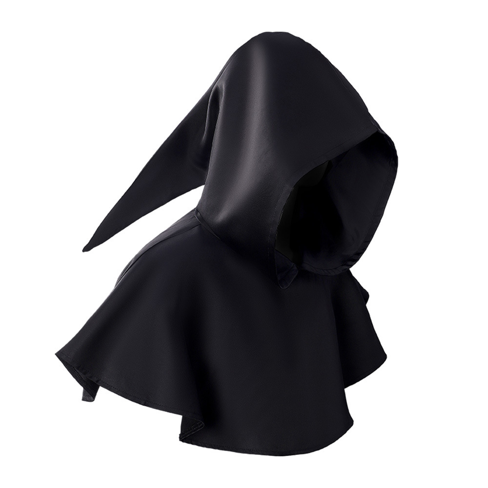 Uhh Mũ Halloween Halloween CAPE Thời Trung Cổ cái chết áo choàng trùm đầu trang phục halloween cho cosplay sân khấu trình diễn tối phong cách Shawl cap cho hiệu suất
