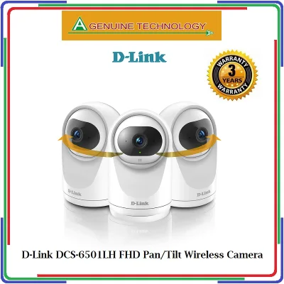 D-Link DCS-6501LH Compact Full HD Pan & Tilt Wi-Fi Smart Camera