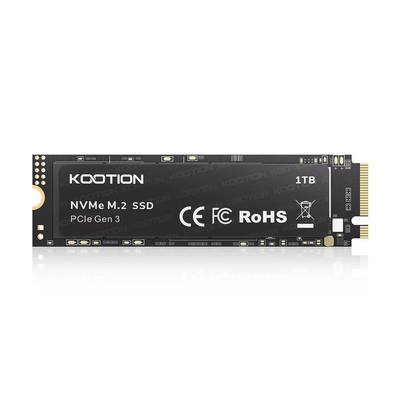 Kootion 3500 MB/giây NVMe M.2 2280 TLC PCIe 3.0 Ổ đĩa trạng thái rắn 256G 512G 1t nội bộ SSD cho Máy Tính Xách Tay PC Máy tính để bàn Trò chơi giao diện đi
