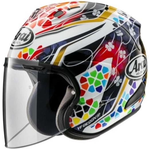 Arai VZ Ram Nakagami GP2 | Helm Half Face Harga 9,800,000 rupiah*Gratis Ongkir