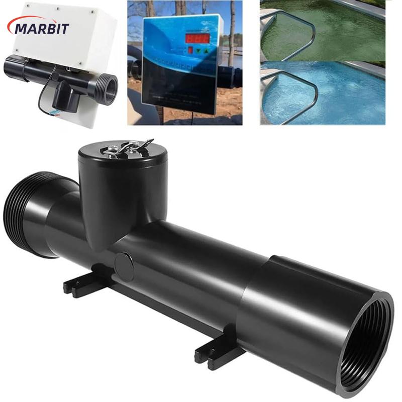MARBIT เครื่องสร้างไอออไนเซอร์ทำความสะอาดสระว่ายน้ำ4CH4002-R เปลี่ยนห้องสระว่ายน้ำสำหรับระบบการบำบัดสระว่ายน้ำแบบไฮบริดตลับเหมาะสำหรับสระว่ายน้ำเหนือพื้นดินอ่างน้ำร้อน สปาสระว่ายน้ำในสระน้ำ ราคา 968 บาท*ส่งฟรี