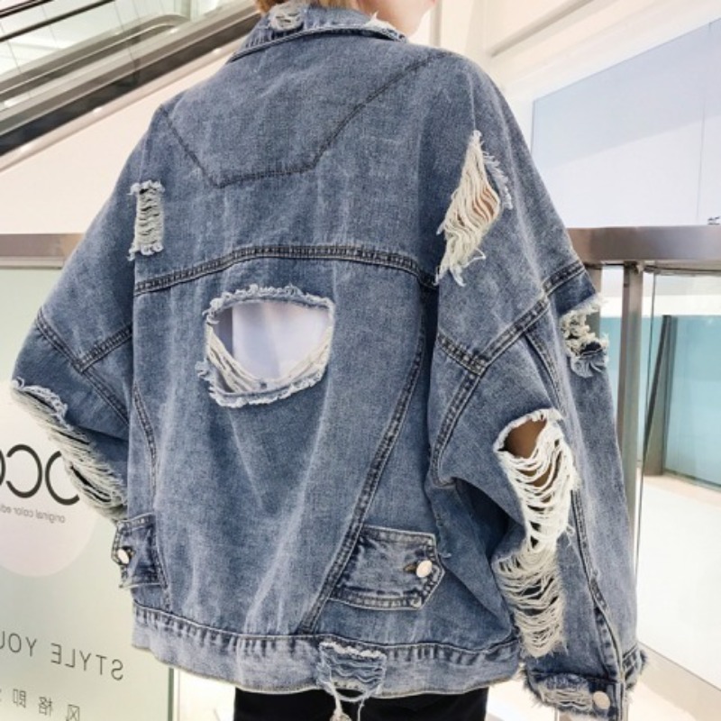 Color Block Patchwork Denim Jacket Men 11XL 10XL Plus Size Jean