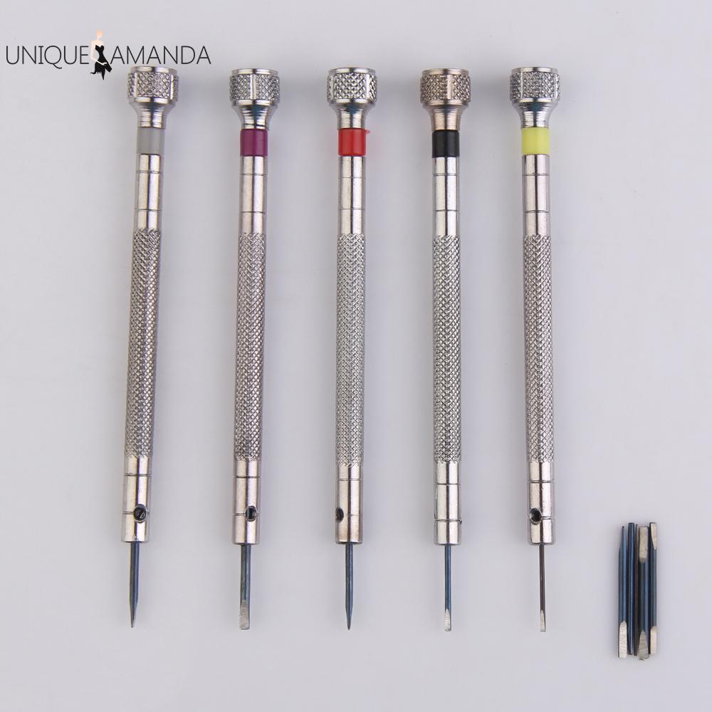 Mini 5pcs đa-bit tuốc nơ vít Hợp Kim Bạc thép cần siết nụ tay cầm bọc đệm xử lý tuốc nơ vít nhỏ tay cầm chống trượt cho công cụ sửa chữa lắp đặt