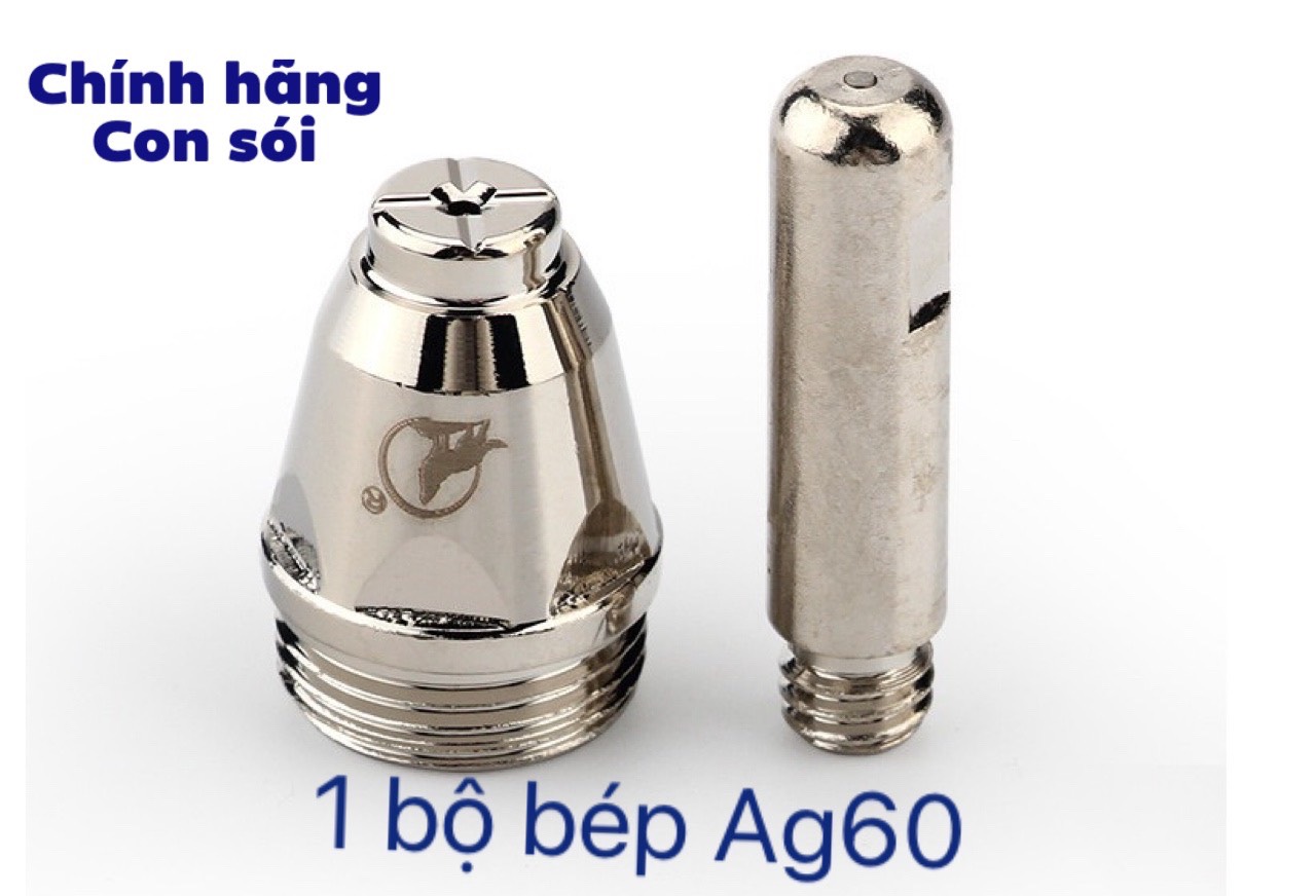 1 bộ bép cắt Plasma Ag60 chính hãng con sói vỏ + điện cực