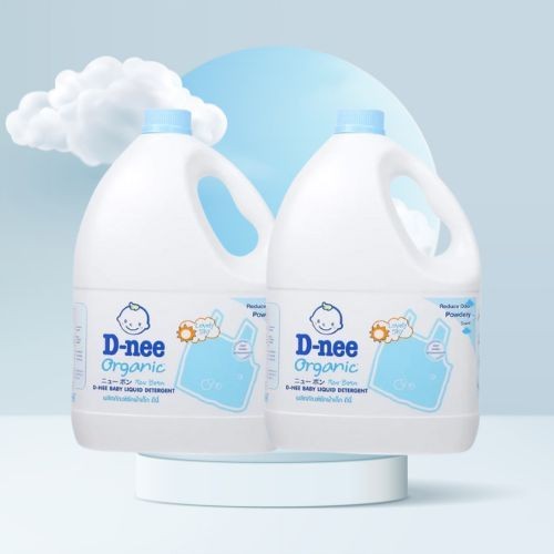 (COMBO 3 CAN) Nước Giặt Dnee Thái 3000ml Thơm Dịu An Toàn Cho Làn Da Bé - Lưu Hương Lâu > /// /// - 2