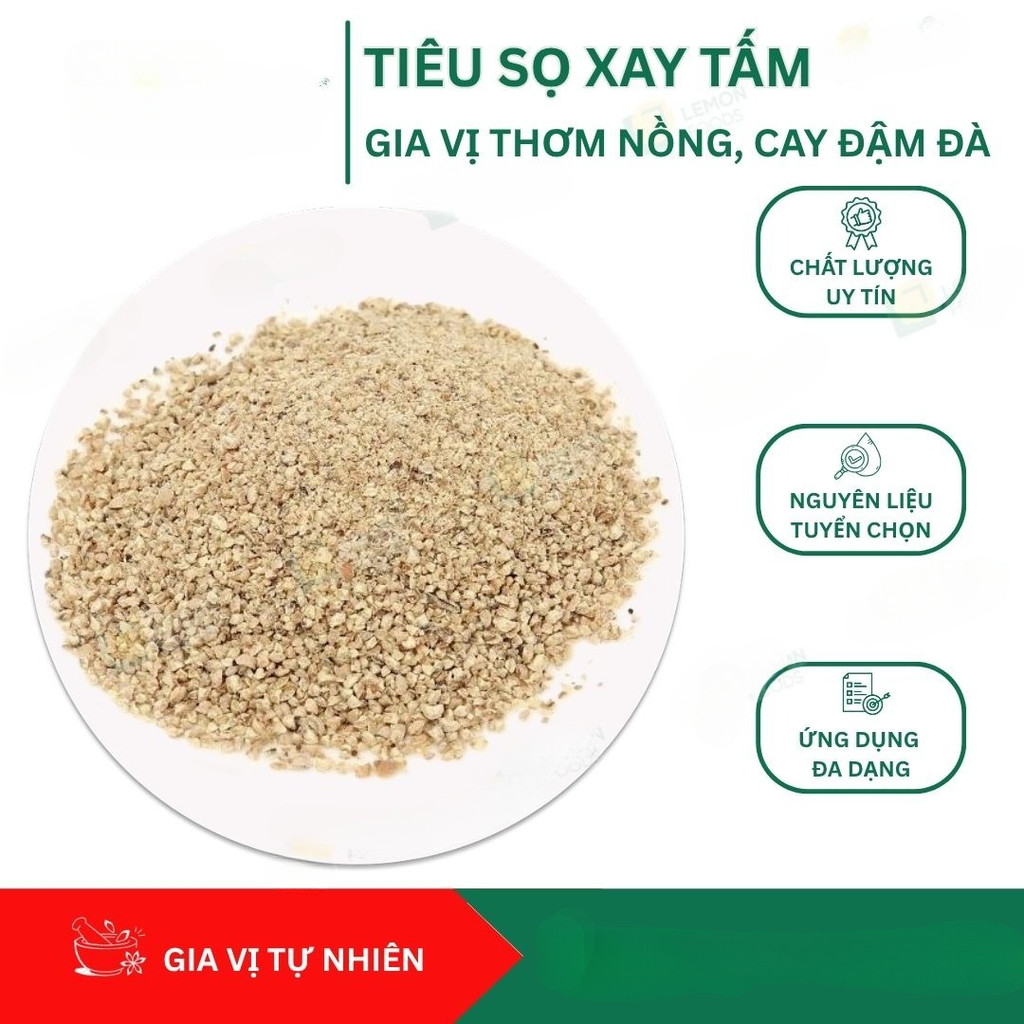 Bột Tiêu Sọ - Bột Tiêu Trắng Mịn (White Pepper Powder)