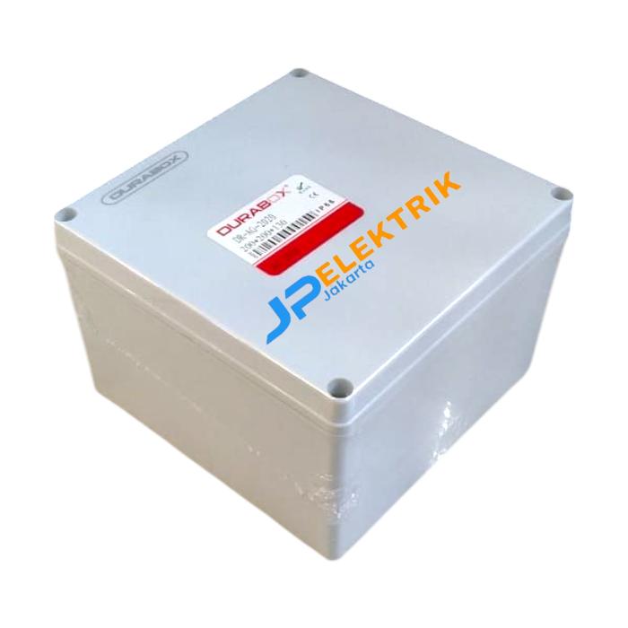 JUNCTION BOX DURABOX 200X200X130 MM / BOX PANEL ABS - Elvoir Store Harga 249,000 rupiah*Gratis Ongkir