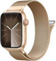 มิลานแหวนแม่เหล็กสแตนเลสสายนาฬิกาโลหะ for Apple Watch iWatch Ultra 4/3/2 Series 12 11 10 9 8 7 6 38 40 41 42 44 45 49 46mm