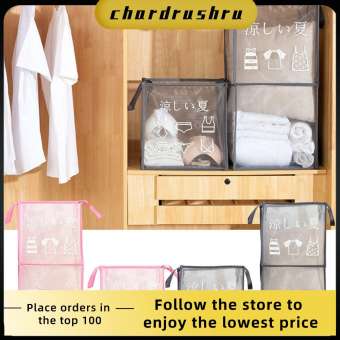 Giỏ quần áo bẩn Giỏ mây đựng đồ giặt hai lớp gia dụng chardrushru giỏ đồ có thể gập lại lưới thoáng khí đựng