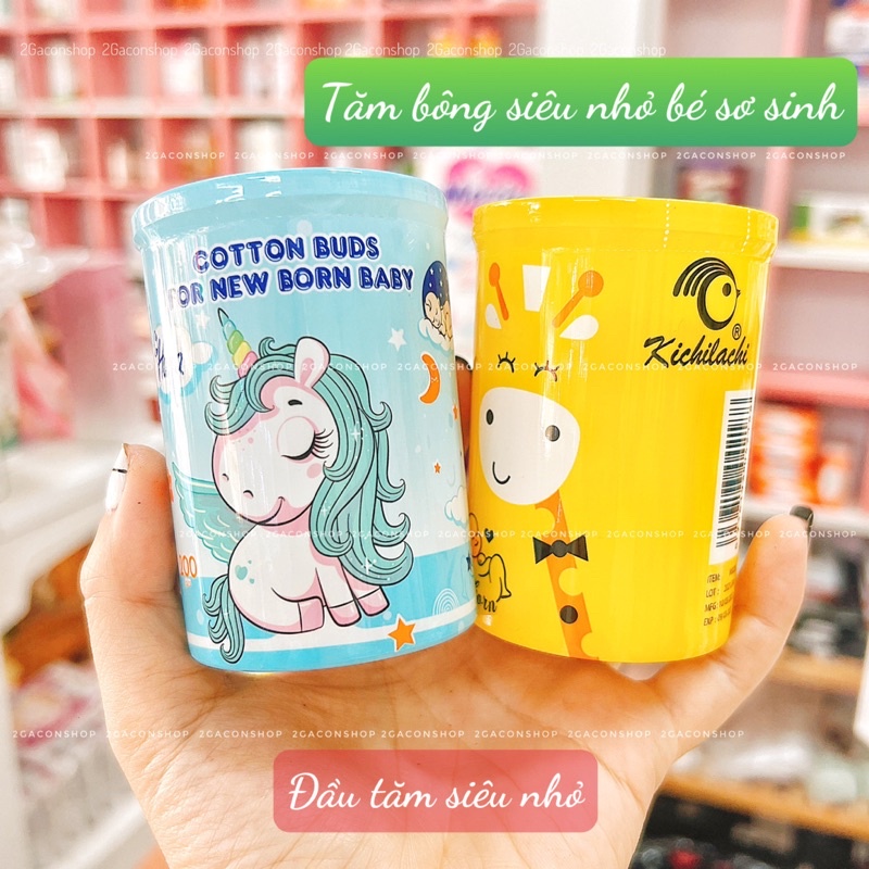 Tăm bông Hana đầu siêu nhỏ cho bé sơ sinh