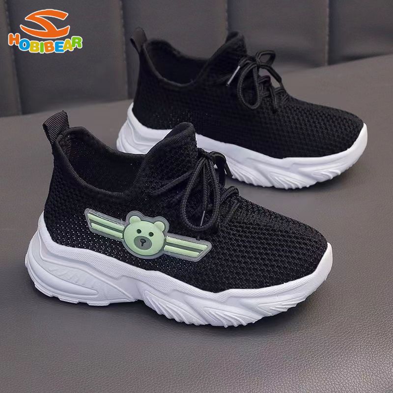 Hobibear Giày thể thao Cho Trẻ Em Giày sneaker thoáng khí Giày lưới Cho Bé Trai Giản Dị Giày Cho Cô Gái Lưới Giày Giày đi bộ Comfort Tính di động Thông gió