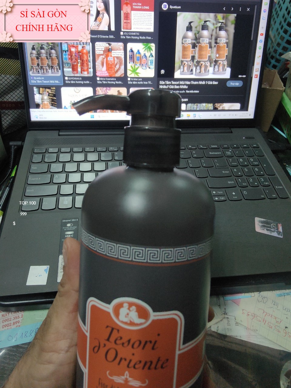 Sữa tắm nước hoa tesori d'oriente 750ml hương nước hoa - sisaigon