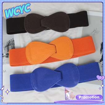 WCYC Quần áo Trang Trí Giản dị Phụ nữ Tinh tế Dây Đeo thắt lưng Bowknot Dây Thắt Lưng Eo Thắt Lưng Đàn hồi Thắt Lưng