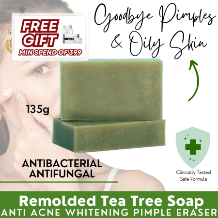 Greenika Tea Tree Soap: Organic Anti-Acne Treatment for Oily Skin