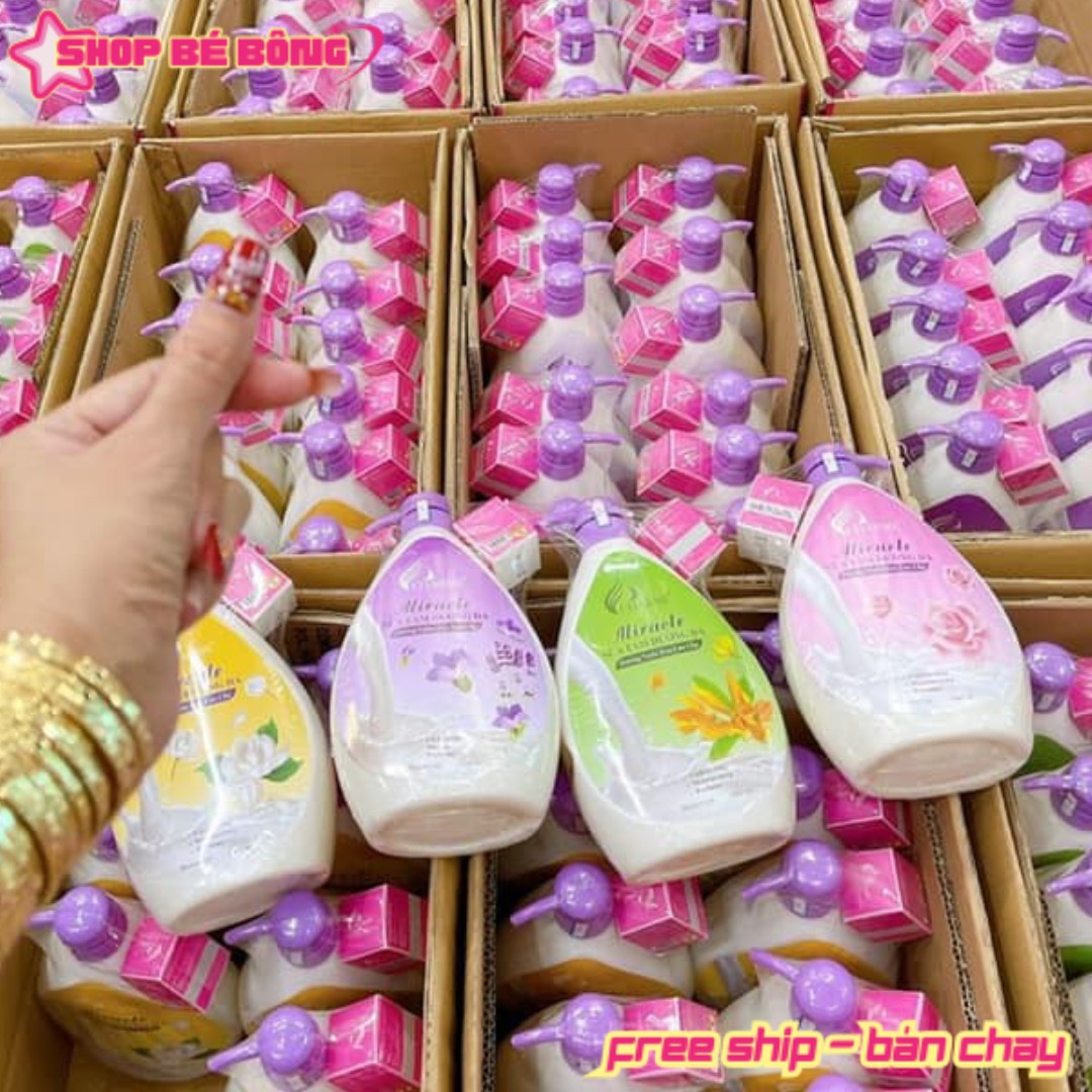 Sữa Tắm Hương Nước Hoa Miracle Charme 1000ml Chính Hãng Tặng kèm Nước Hoa  mùi hương tuyệt vời quyến