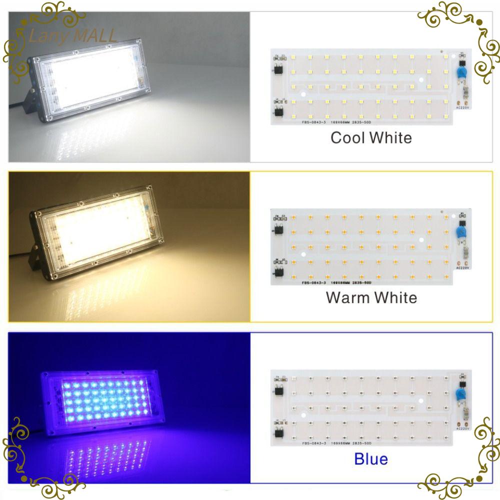 Lany mall 50w smd 2835 hạt đèn led chip led cho đèn pha hạt đèn rọi chip chiếu sáng ngoài trời dành cho đèn đường led