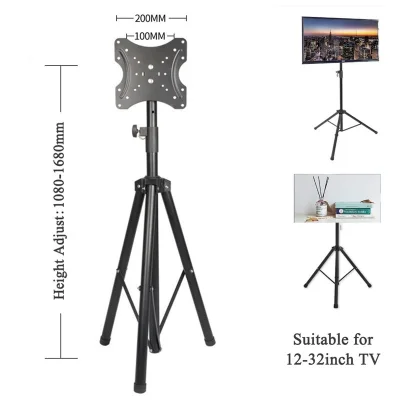 Tripod monitor stand TV projector munt for LED LCD Display Up to 37″