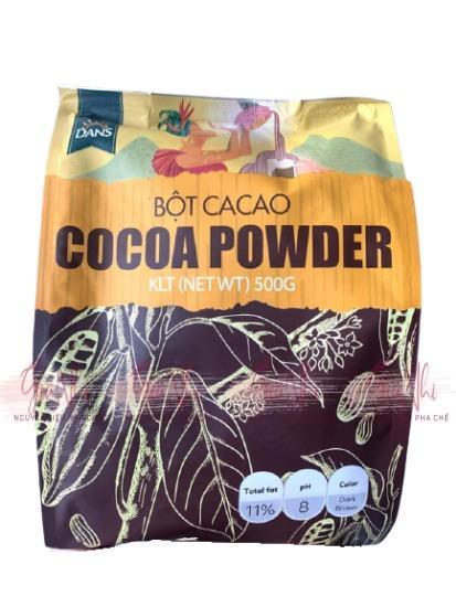 Bột cacao nguyên chất Dans gói 500g