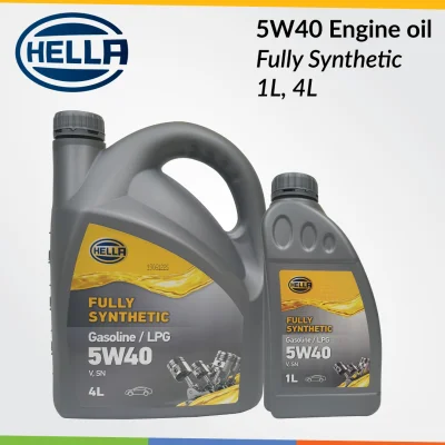 HELLA Engine Oil Fully Synthetic 5W-40 1L 4L