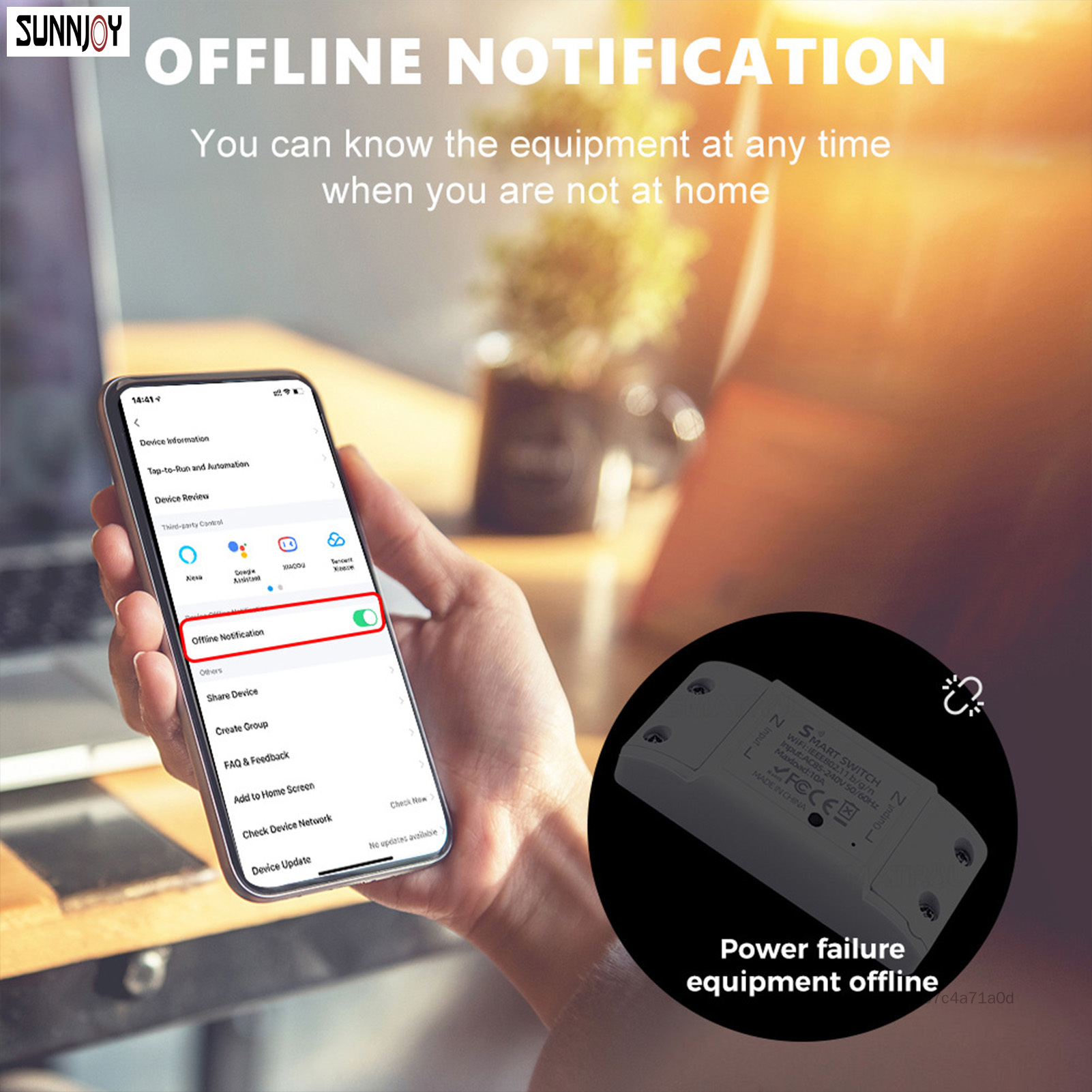 light switch 16A Tuya WiFi push controller Light Breaker with Power moniter 2 way Module Smart Life APP Voice Relay Controller Timer for Google Home ﻿ SUN-MY Harga 22 Ringgit*Penghantaran Percuma