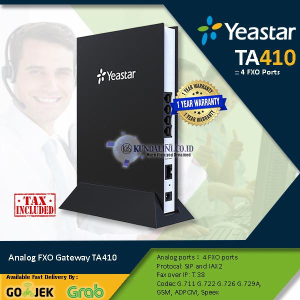 PROMO YEASTAR TA410 FXO GATEWAY [4FXO] - Sanjaya02 Harga  4,976,000 Ringgit*Penghantaran Percuma