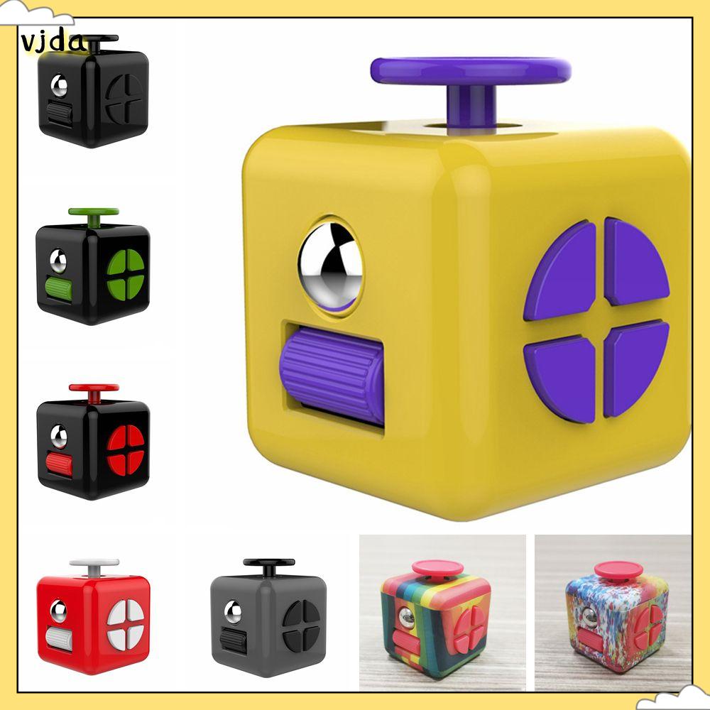 VJDA Kids Adult Gift Sáng tạo Magic Cube Giải tỏa lo âu Fidget Cube