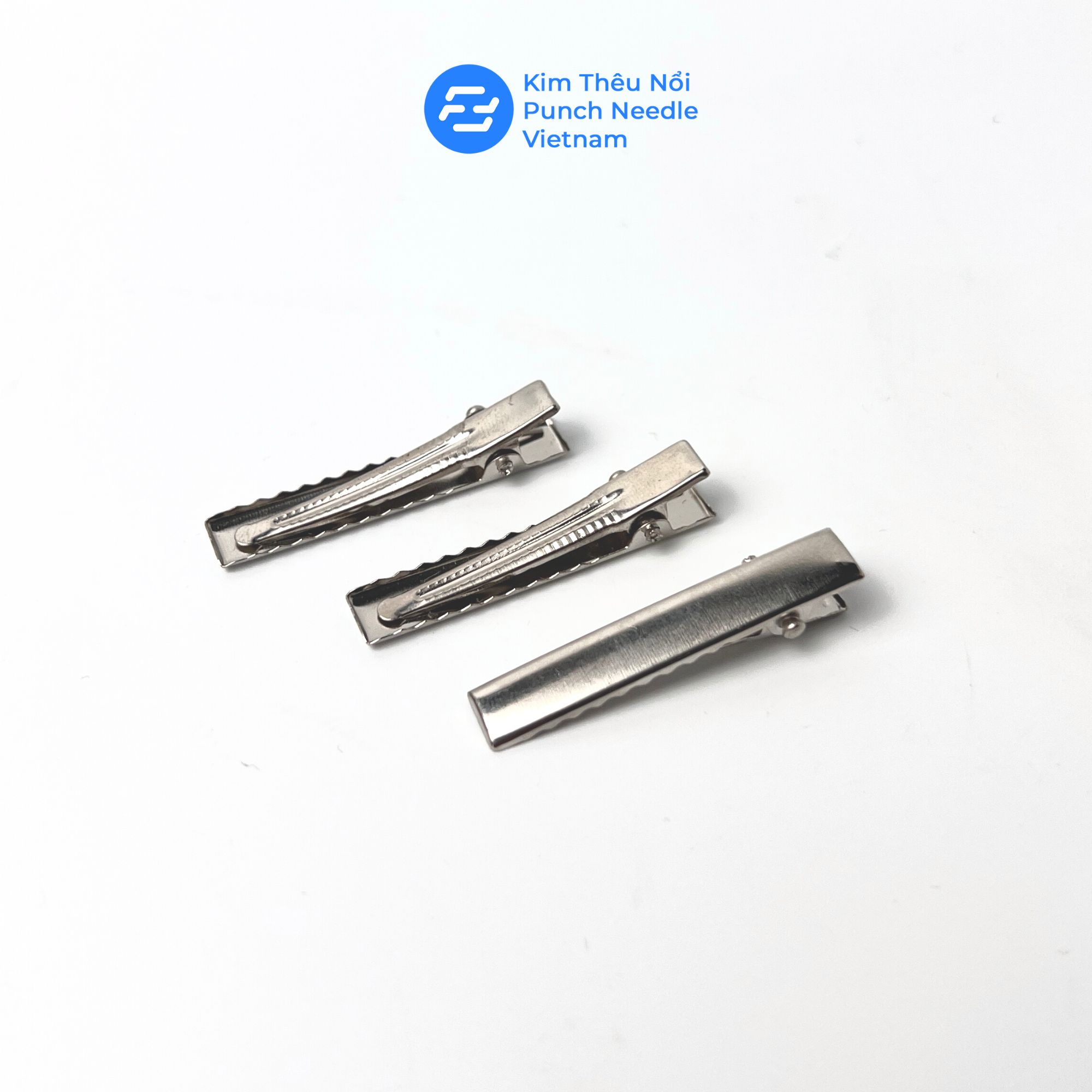 Set 10 phôi kẹp tóc cá sấu kẹp tóc mỏ vịt làm đồ handmade