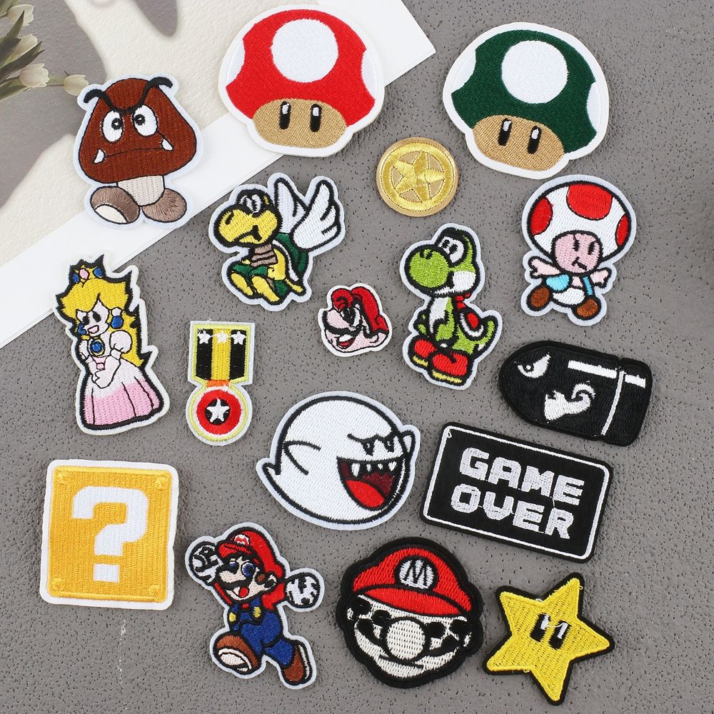 Mario Iron On Embroidery Patch - Best Price in Singapore - Jan