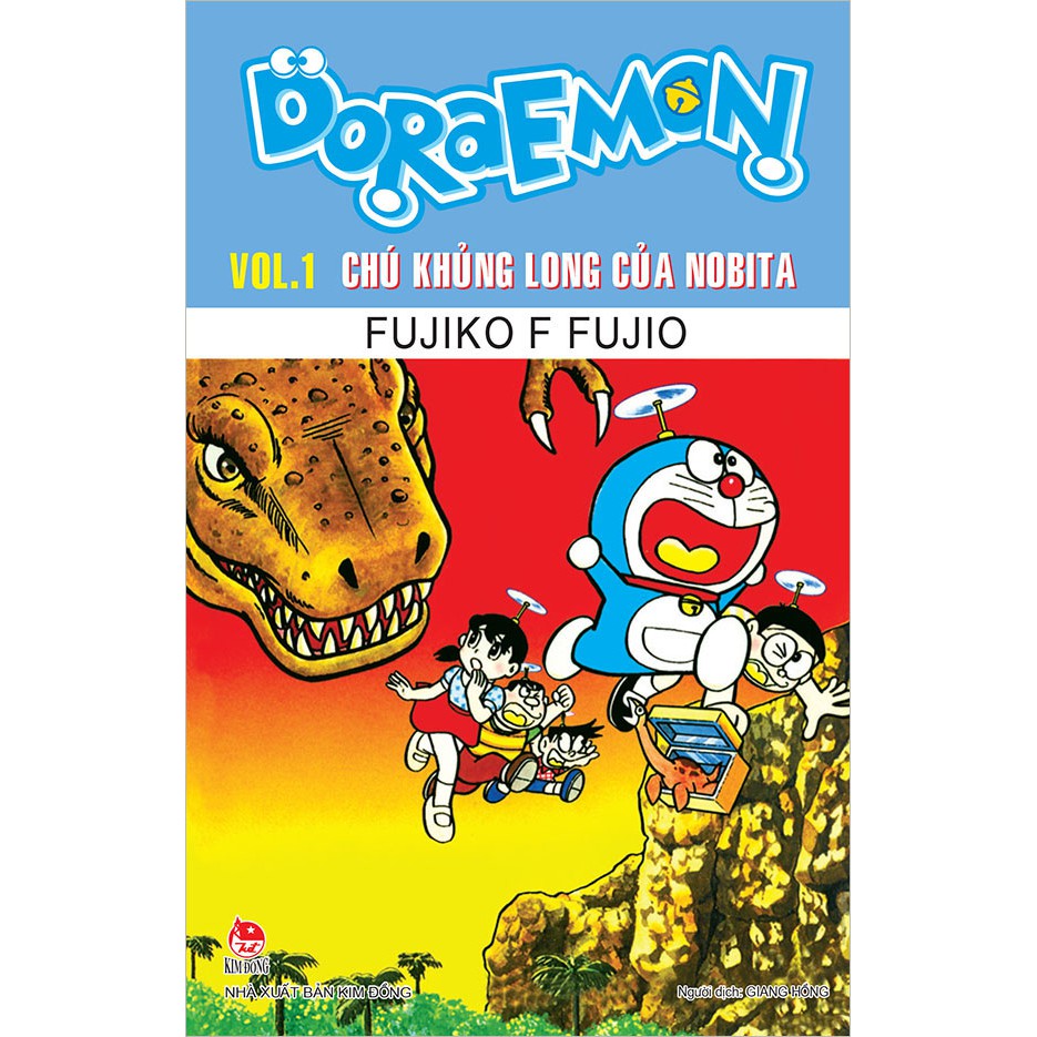 Truyện tranh Doraemon Truyện dài - Tập 1 - Chú khủng long của Nobita - NXB Kim Đồng