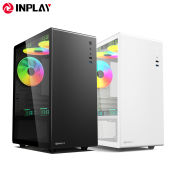 INPLAY Meta A500 Micro ATX PC Case with Tempered Glass