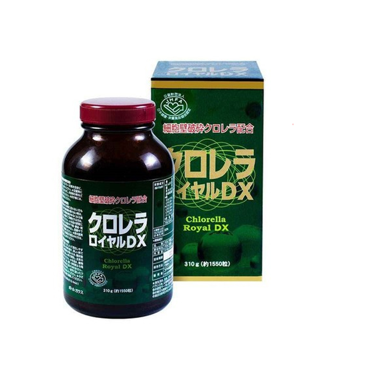 TẢO LỤC CHLORELLA ROYAL DX  NHẬT BẢN (HỘP 1550 VIÊN) - KONNI39 TĐ