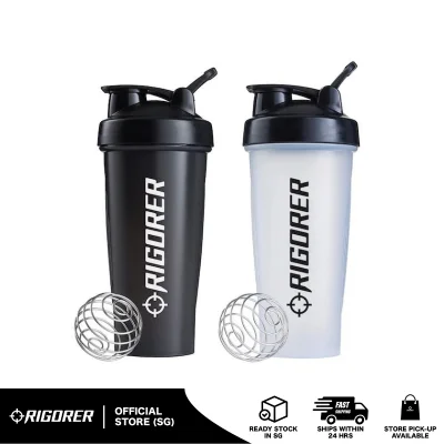 Rigorer Classic Shaker Bottle [SB003] - Portable Blender Bottle Sports Gym Cycling Bike Water Bottle BPA Free Protein Powder Cup Finesse Exercise Water