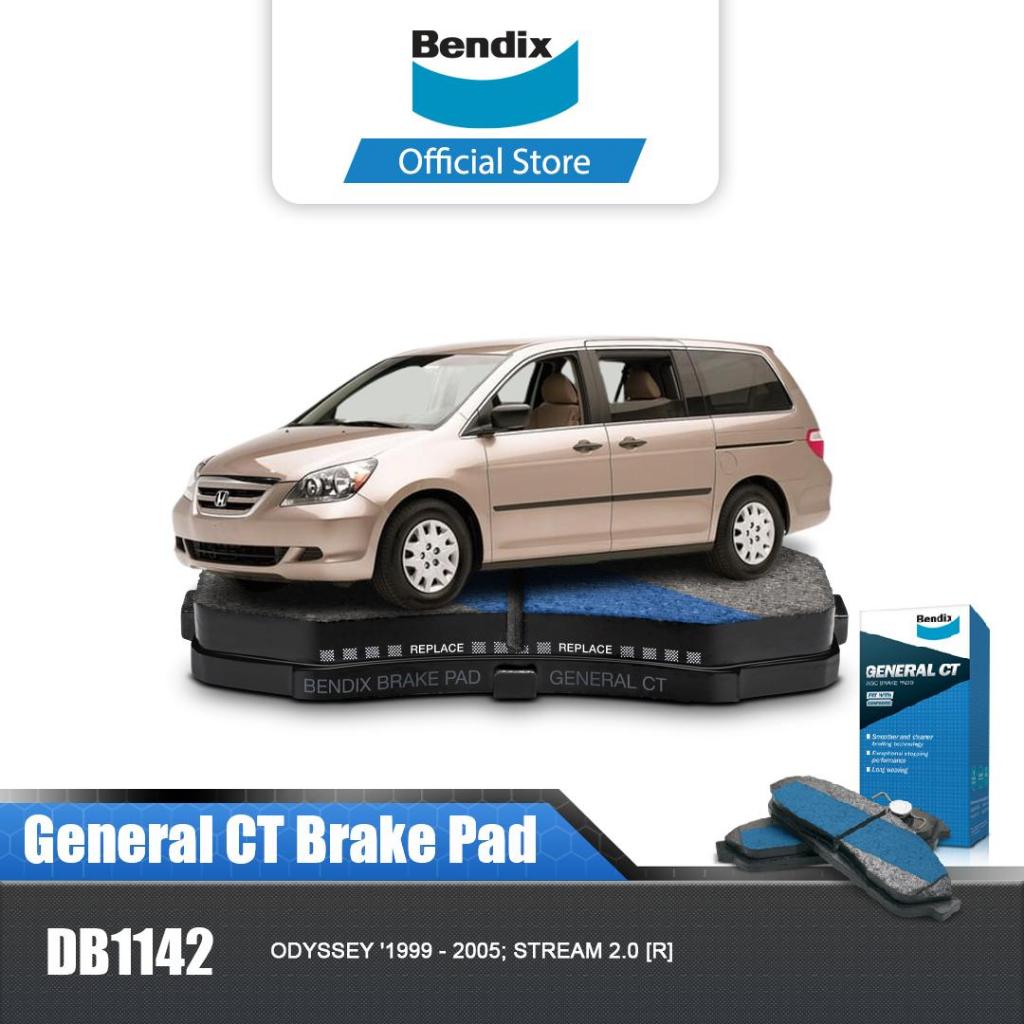 Bendix Kampas Rem Belakang Mobil HONDA ODYSSEY 1999 - 2005 DB1142GCT Harga 317,400 rupiah*Gratis Ongkir